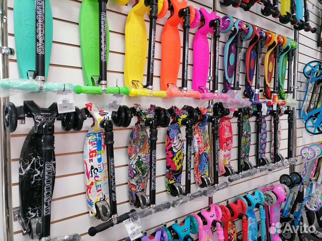 Самокат детский трехколесный новый