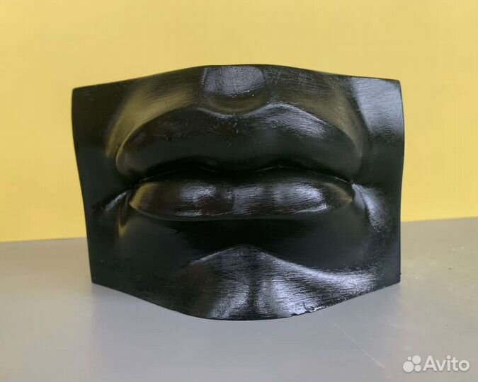 Губы Давида кашпо ваза окрашенные