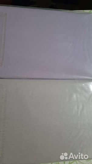 Трикотажная простыня на резинке