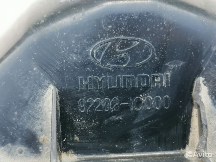 Фара противотуманная правая Хундай матрикс