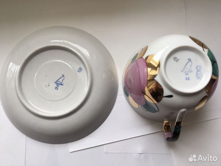 Чайная пара Дулево Агашки