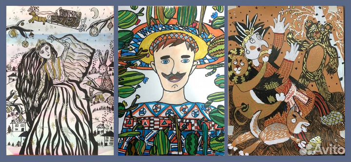 Рисование, лепка, бумагопластика