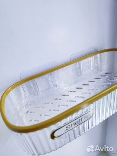 Полка для ванной комнаты и кухни набор 2 шт