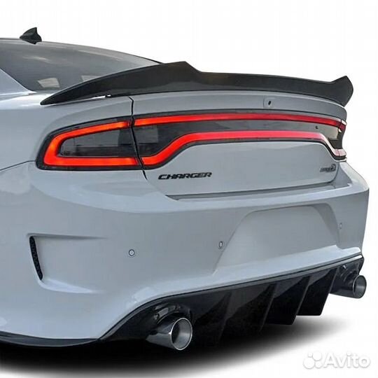 Задний спойлер dodge charger в стиле SRT hellcat