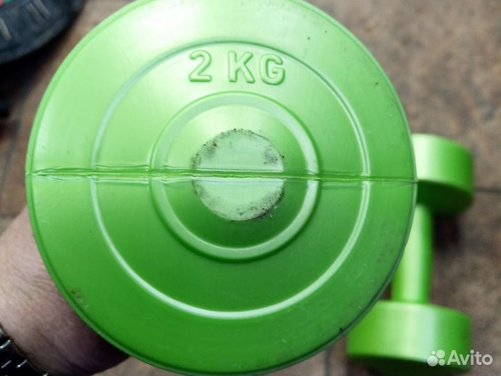 Гантели для фитнеса 2 кг