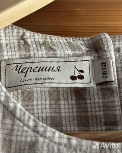 Платье unique fabric черешня