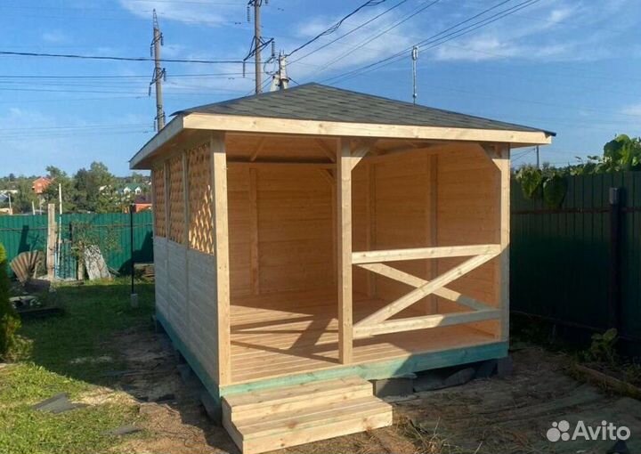 Красивые беседки