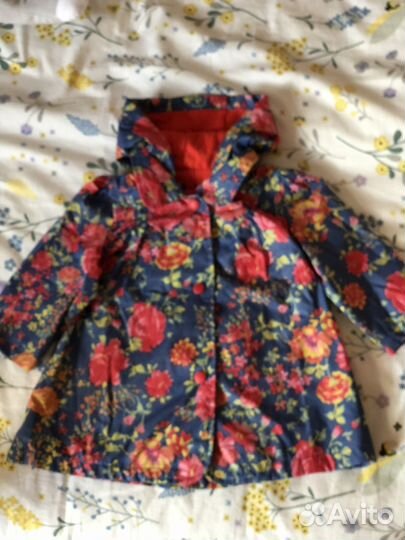 Плащ (ветровка) для девочки