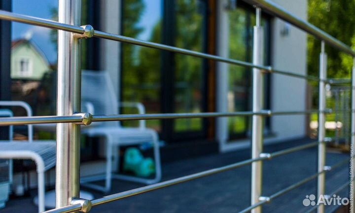Перила из нержавеющей стали