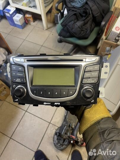 Hyundai Solaris Магнитола