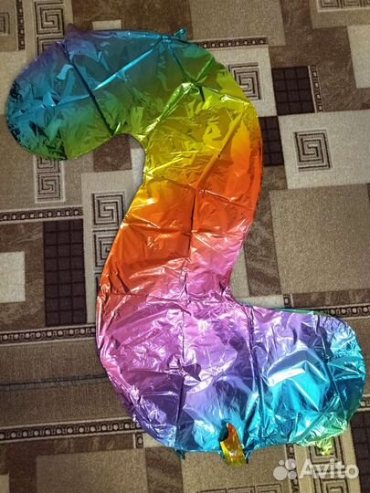 Надувной цифра два