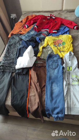 Вещи пакетом 6-8 лет мальчик