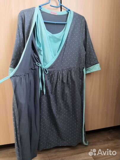 Халат и сорочка для беременных