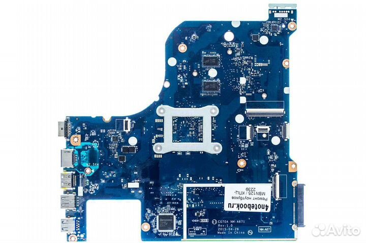 Мат плата неисправная Lenovo IdeaPad G70-35 MBN125