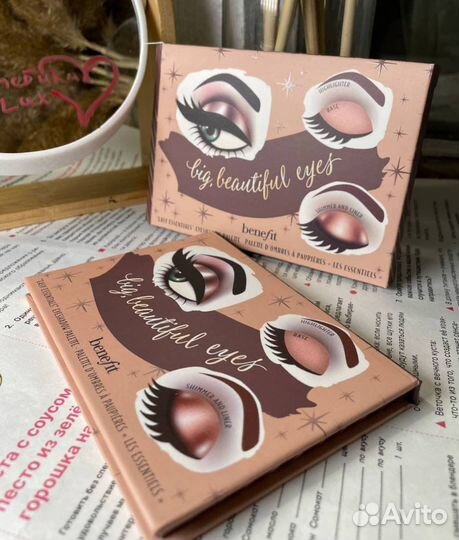 Палетка теней Benefit оригинал, новая