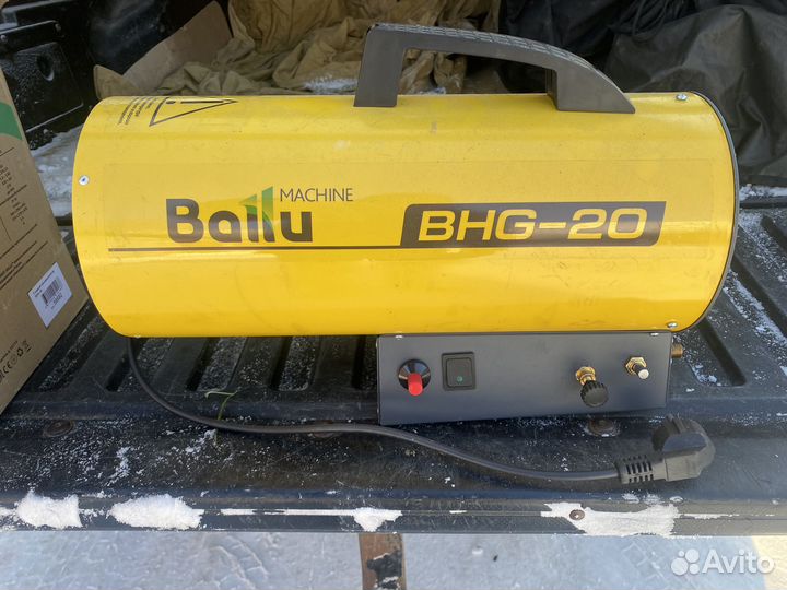 Газовая тепловая пушка ballu bhg 20