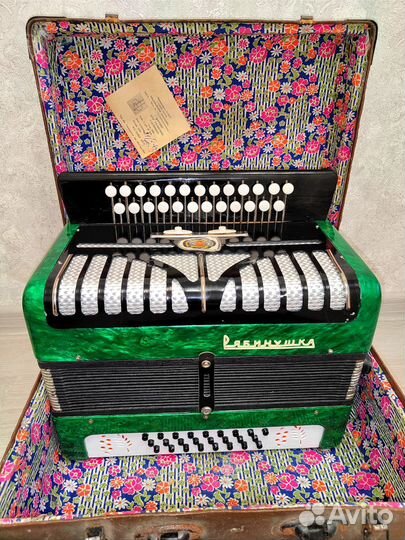 Гармонь Рябинушка тульская 402 ля