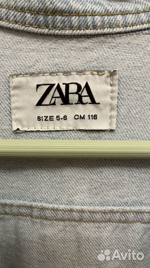 Джинсовая куртка zara