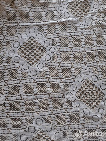 Тюль - 7 шт., накидки на подушки - 2 шт. СССР