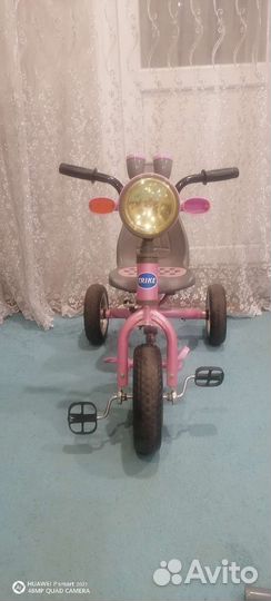 Детский велик с ручкой