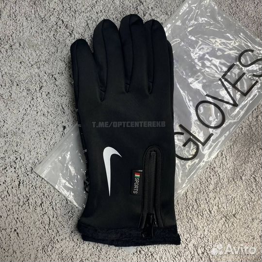 Перчатки nike зимние