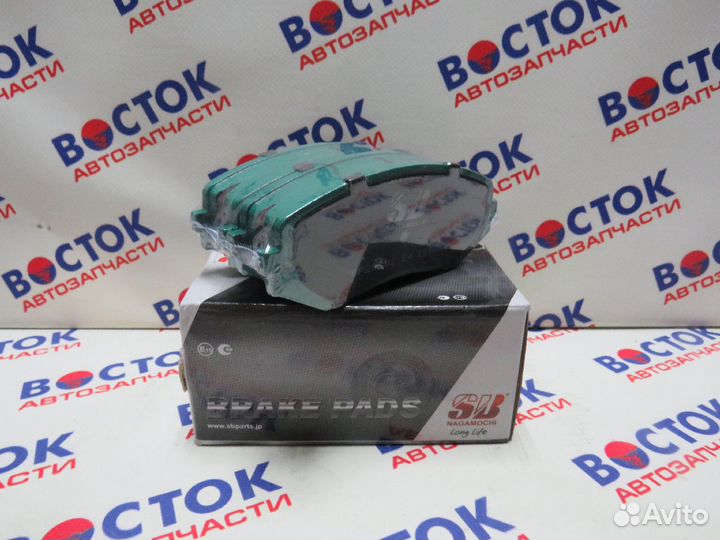 Колодки тормозные sbnagamochi BP29802