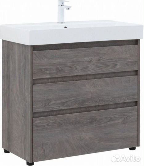 Мебель для ванной Aquanet Nova Lite 85 3 дуб рошелье