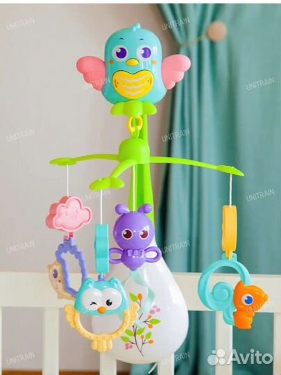 Мобиль музыкальный в кроватку