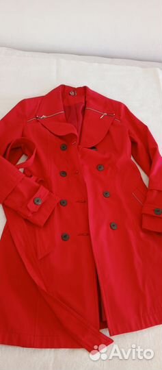 Пальто плащ куртка пуховик S