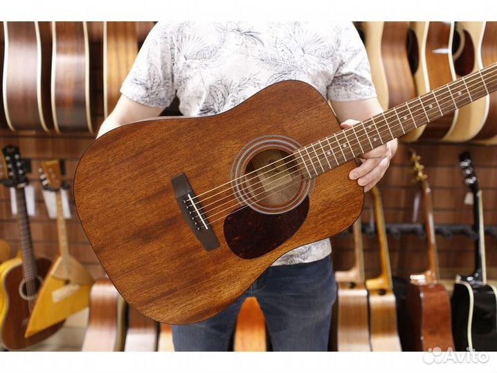 Cort Earth60M-OP Акустическая гитара, цвет натурал