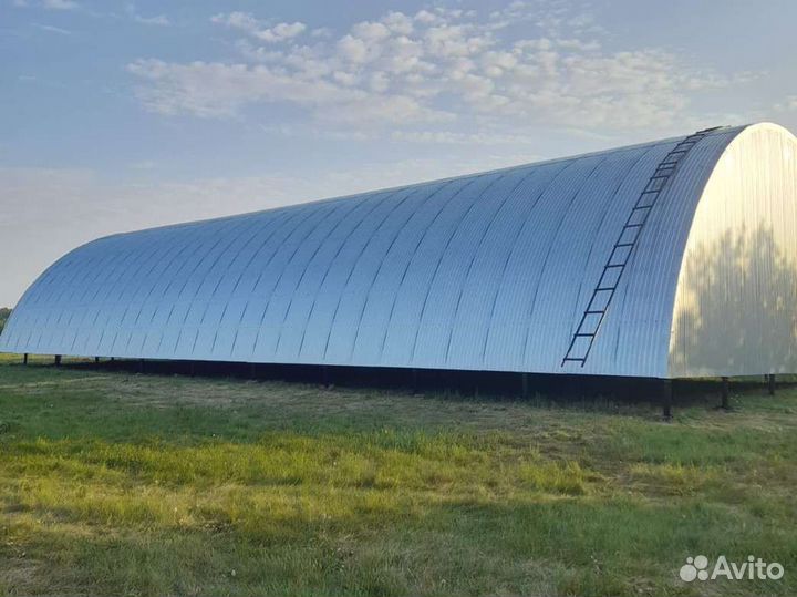 Ангары под ключ (25х37)