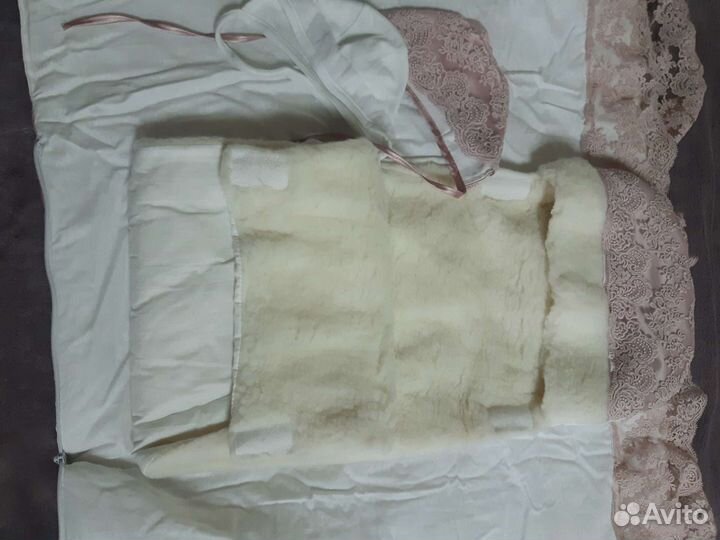 Конверт на выписку для девочки зима