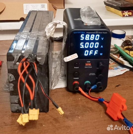 Аккумулятор Kugoo g1 52V 30A увеличенной емкости