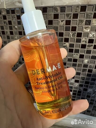 Derma e масло для лица с витаминами а и е