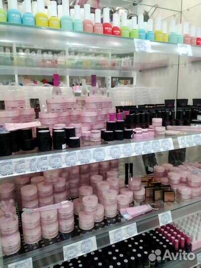 Всё для наращивания ногтей, гель-лак,гели,базы,топ