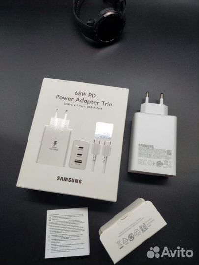 Зарядное устройство samsung с кабелем 65w