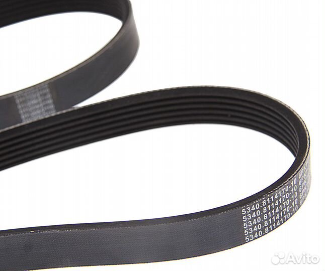 Ремень ямз-534,536 вентилятора 6PK1371 АВТОДИЗЕЛЬ