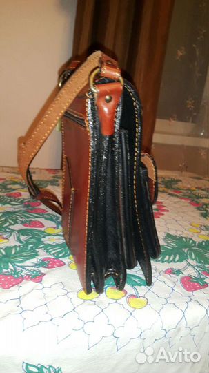 Барсетка сумка планшет кожаная мужская