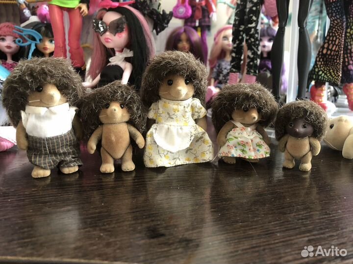 Sylvanian families ежики