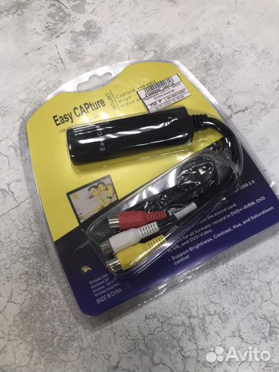 Переходник USB -3RCA Easy CApture 2.0