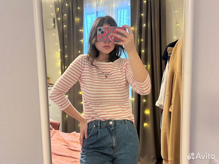 Tommy hilfiger лонгслив женский