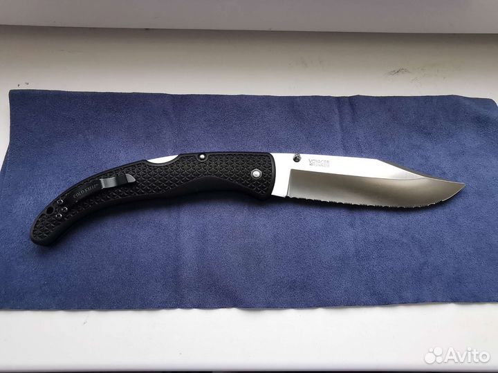 Нож складной Cold Steel voyager vg-1 serrated