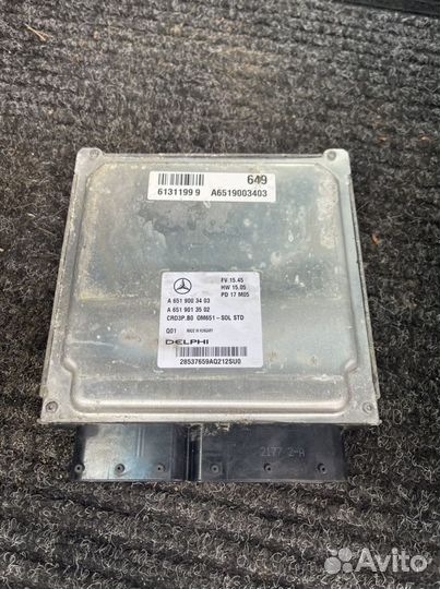 Блок управления двигателем OM651 Sprinter 906