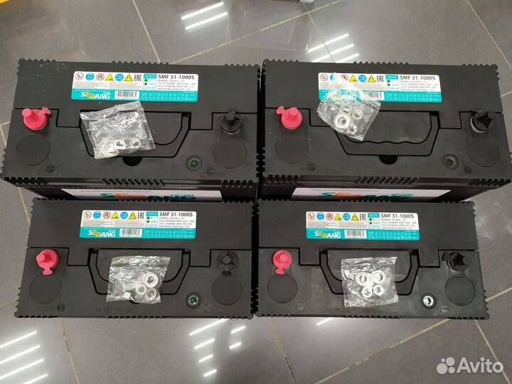 Аккумулятор на Фредлайнер 120Ah Sebang 1000А