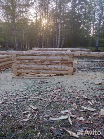 Сруб для бани