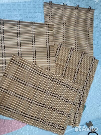 Салфетки на стол бамбук 4шт