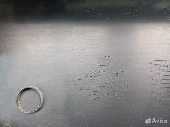 Обшивка задней стойки левой задняя левая Opel