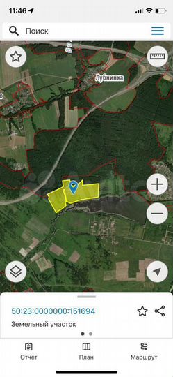 Участок 33,45 га (СНТ, ДНП)