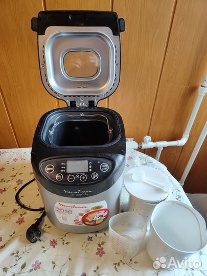 Хлебопечка moulinex nutribread +