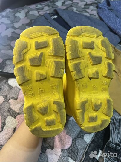 Сапоги резиновые детские